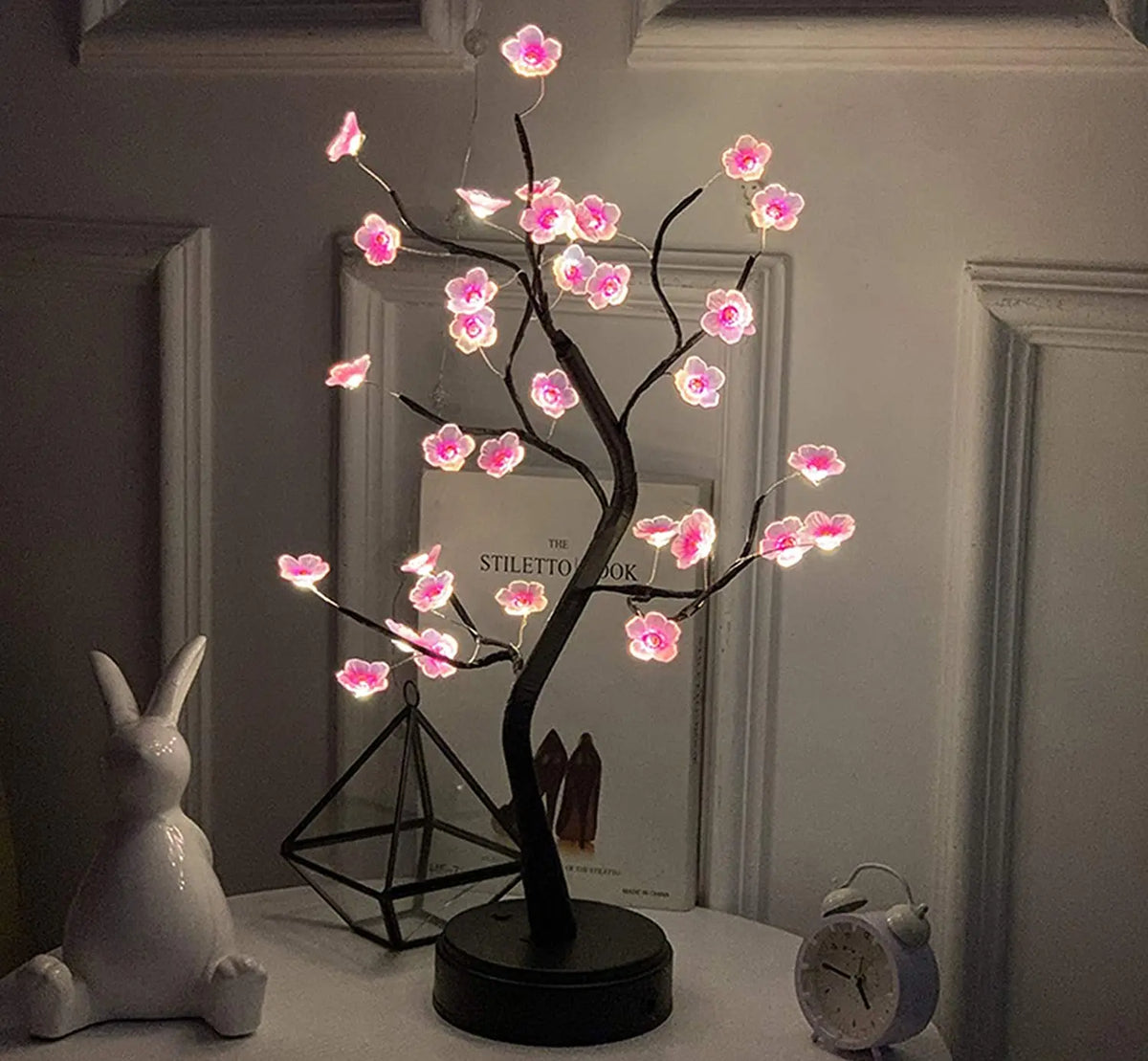 LED Cherry Blossom Bonsai Lamp
